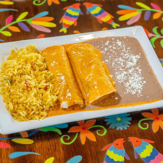 Chicken Enchiladas.
